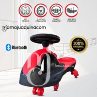 Correpasillo Montable «MOORE II» con Bluetooth con Rojo