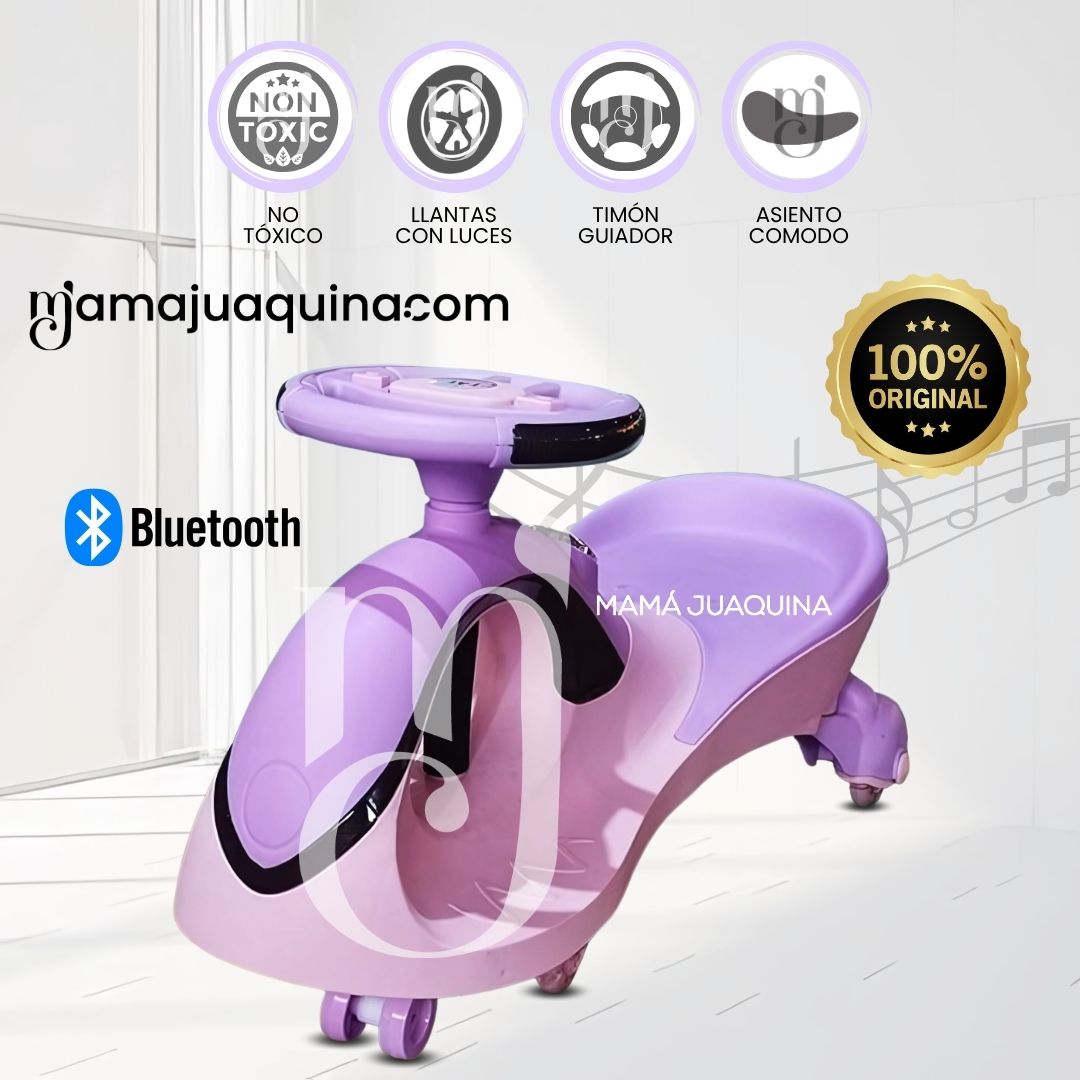 Correpasillo Montable «MOORE II» con Bluetooth Rosa