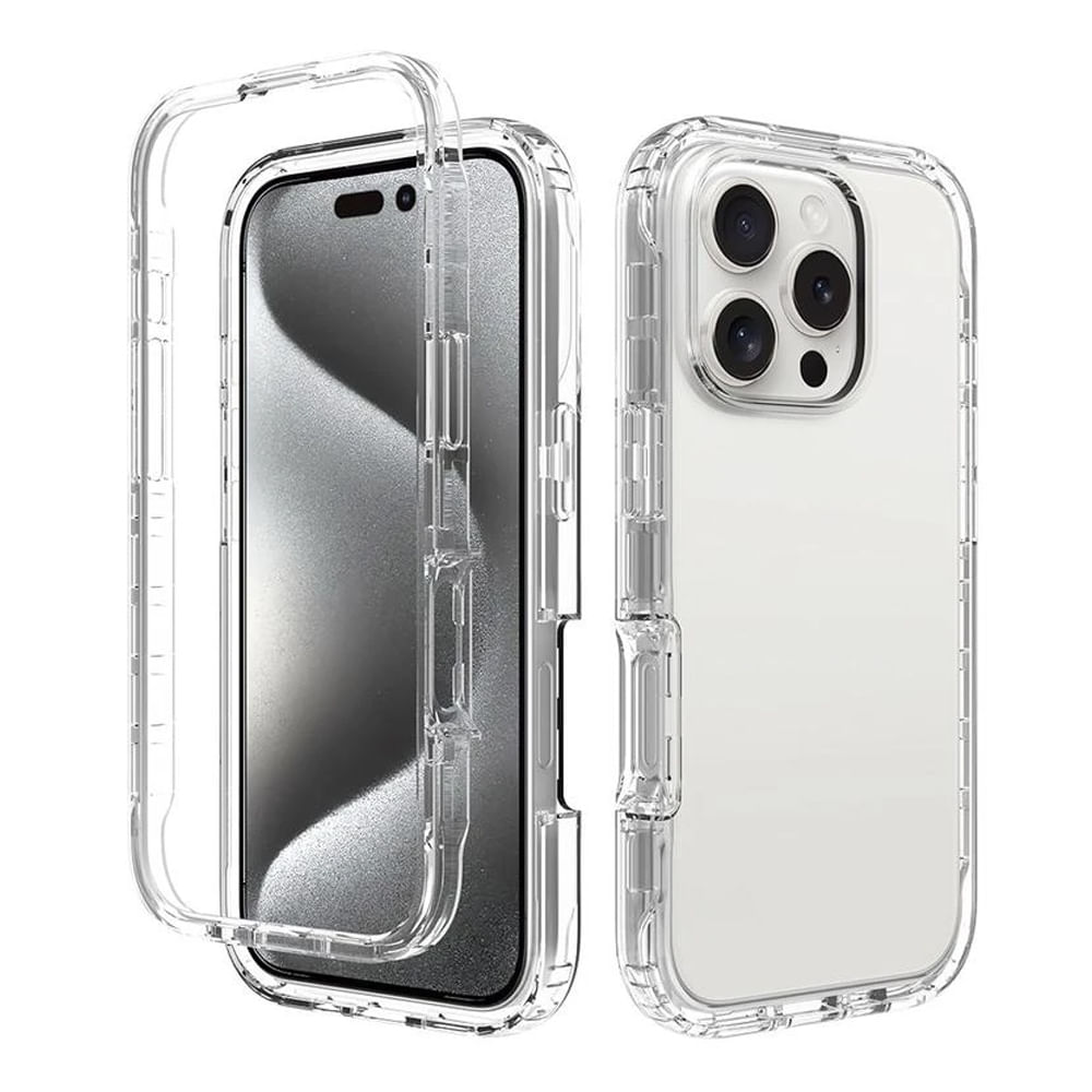 CASE FUNDA IPHONE 16 PRO MAX - 360 - ANTISHOCK