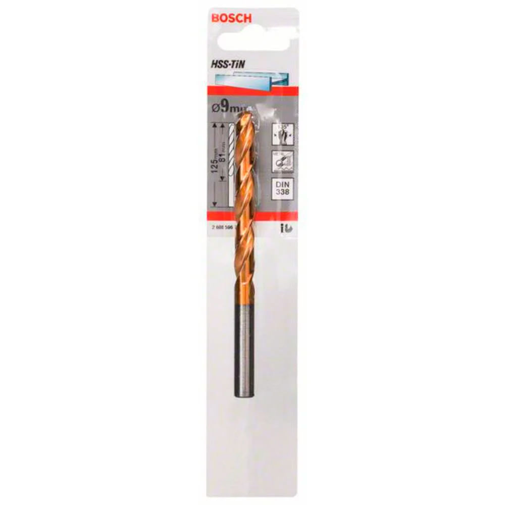 Broca Bosch Hss-Tin 9mm