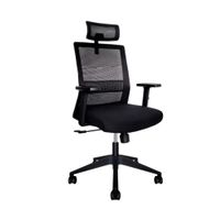 Silla Nilson C/Cab Negro Giratoria