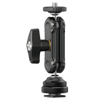 Montura Doble Rótula Ulanzi R098 Zapata Fría y Rosca 1/4""