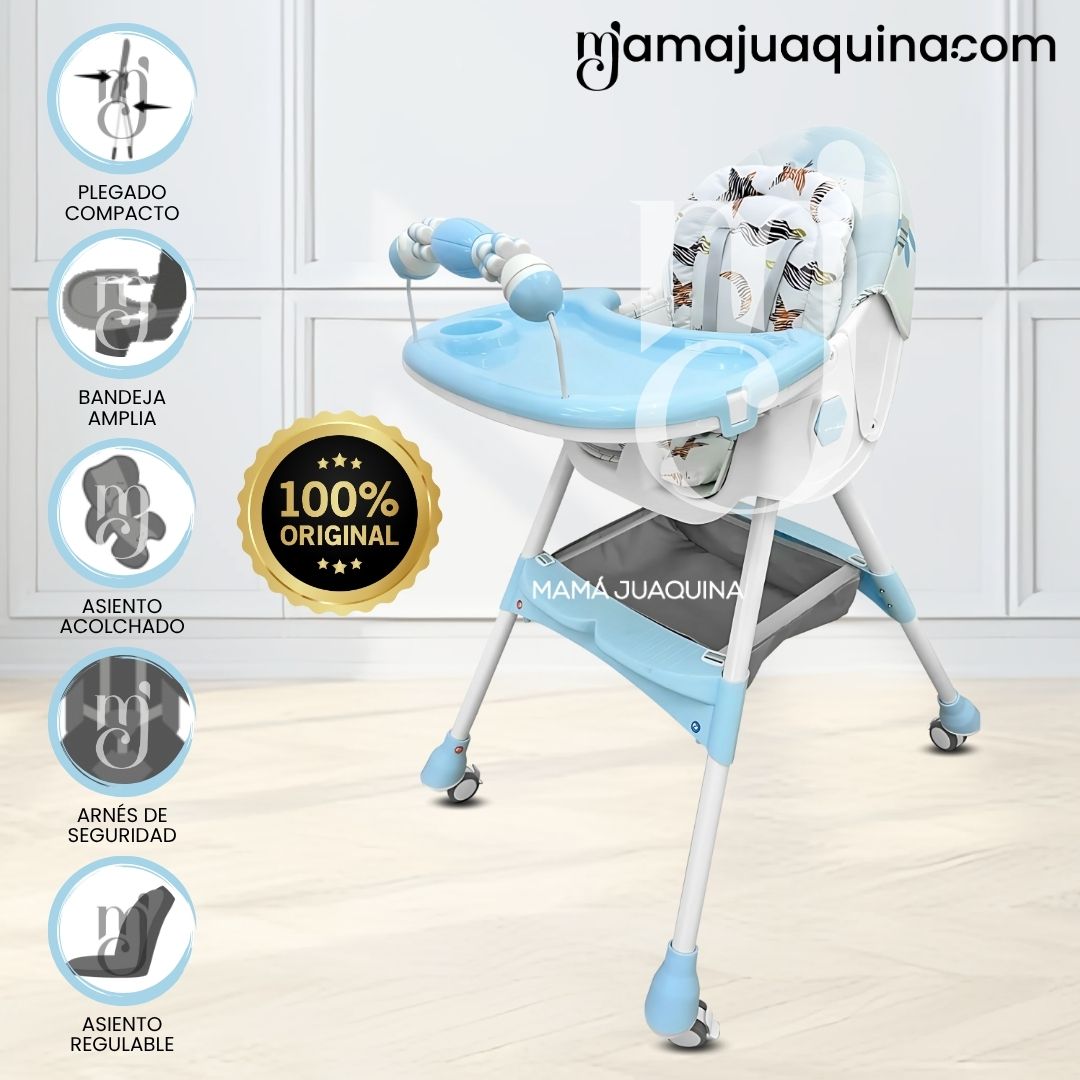 Silla de Comer «LODGE II» Celeste
