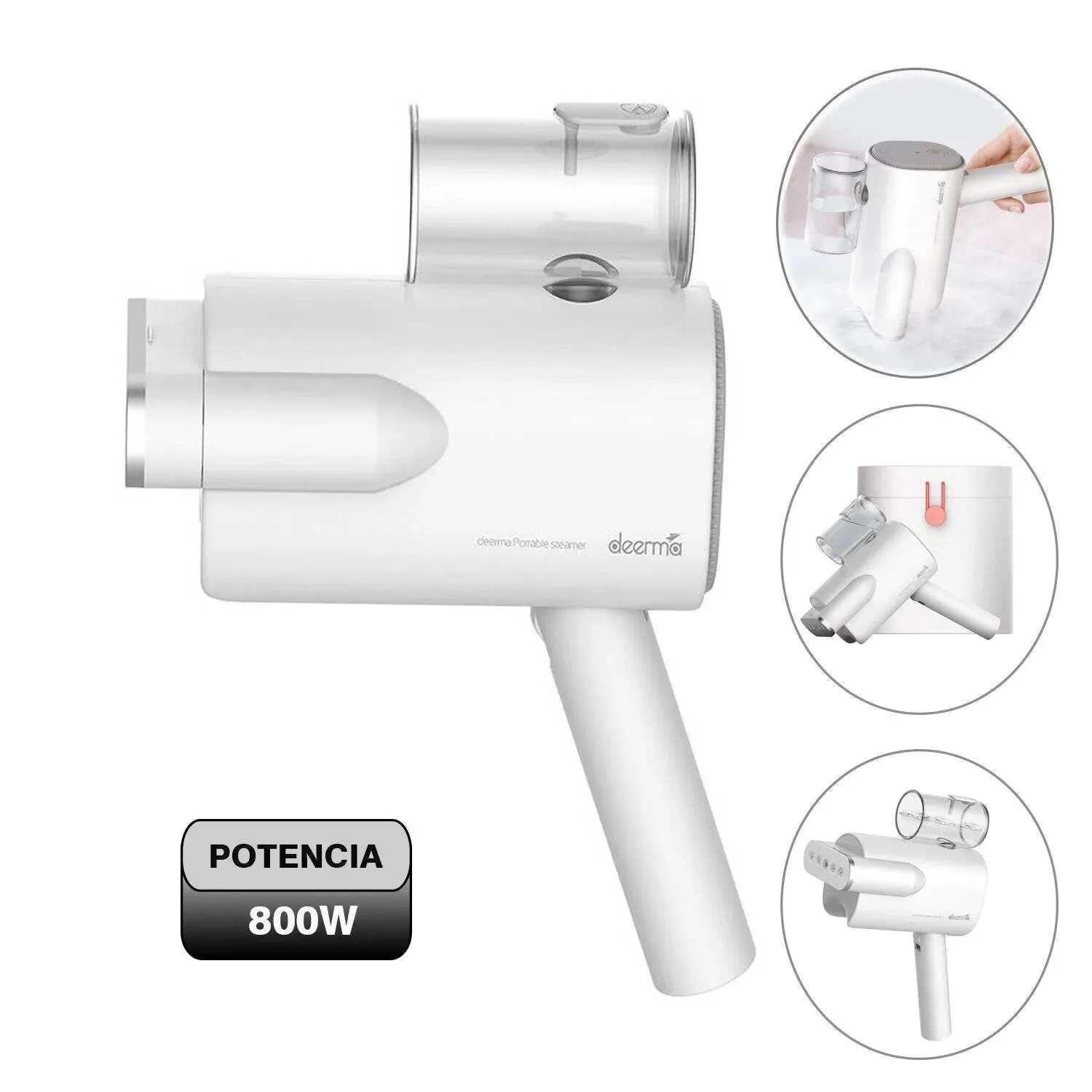 Vaporizador Multifuncional Portátil Deerma DEM-HS007 800W