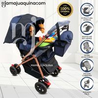 Coche Cuna «SHABERT GOLD II» Azul