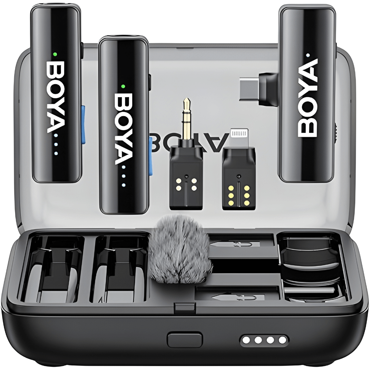 Micrófono Inalámbrico BOYA BOYALINK V2.0 Ideal Para Video Podcast y Entrevistas