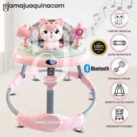 Andador Musical «CATWALK» con Bluetooth Rosa