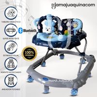 Andador Musical «CUTE MONKEY» con Bluetooth Celeste