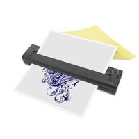 6 meses garantía Impresora portátil térmica A4 para tatuajes/hojas térmicas Bluetooth TP820