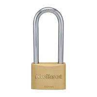 Candado Cobre Sólido 50mm Grillete Largo Kwikset