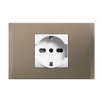 Toma Schuko Modus4 16A Terra/Blanco Bticino