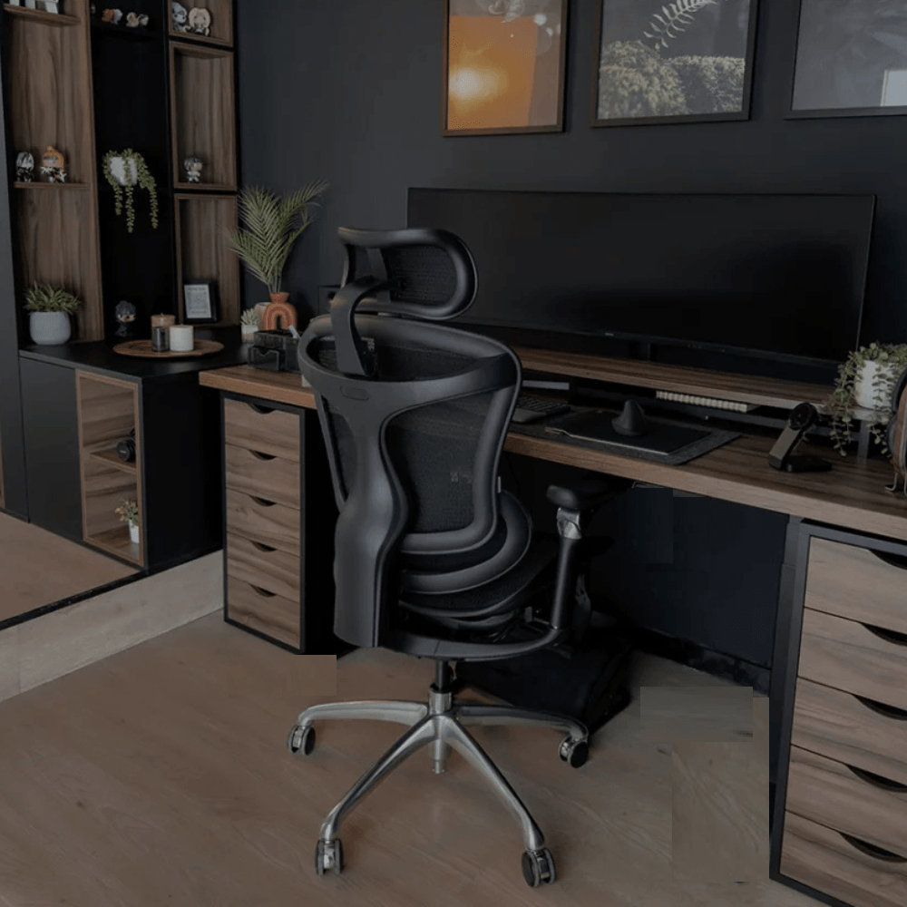 Escritorio Gamer de Melamina Terracota 220cm