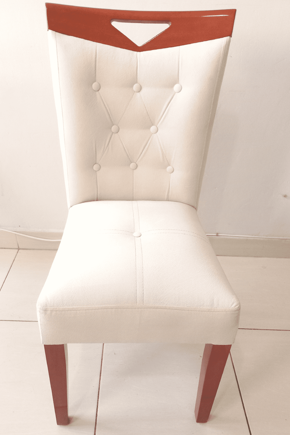 Silla de Comedor Beige Natural