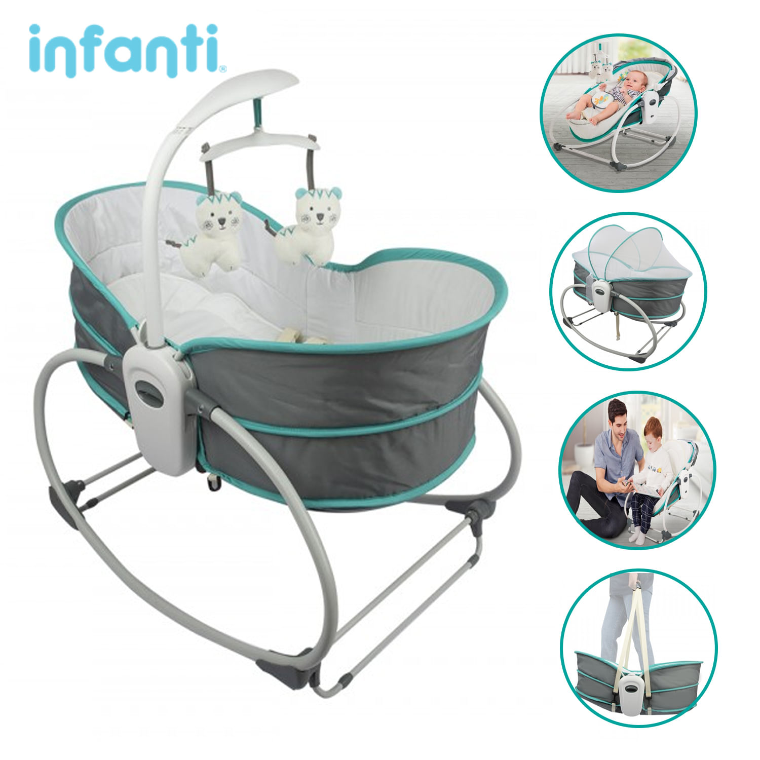 Silla Nido 5 en 1 Verde