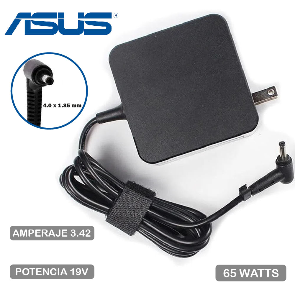 Cargador Genérico Asus 19v 3.42a 4.0x1.35mm 65w
