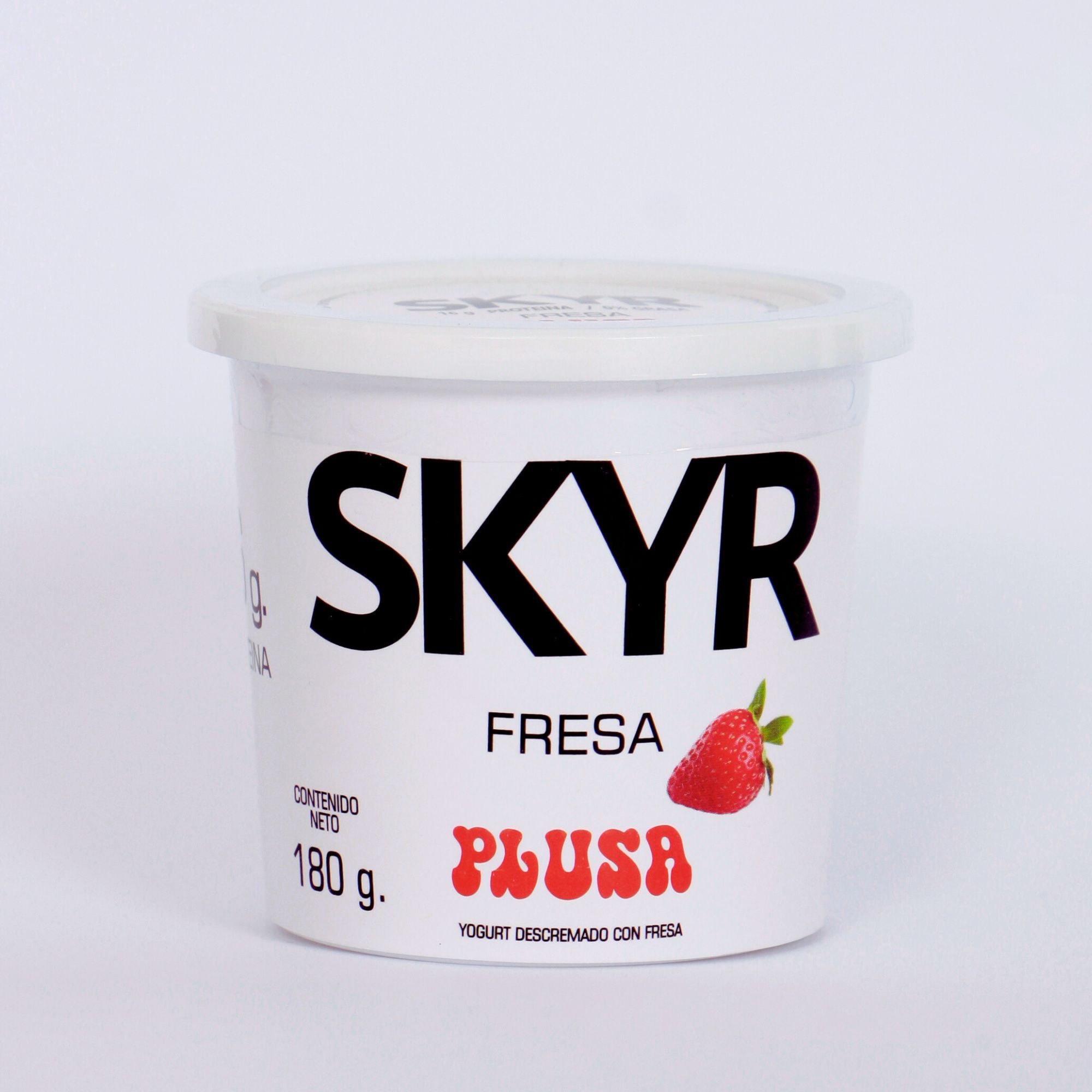Yogurt Skyr PLUSA Sabor Fresa Pote 180g