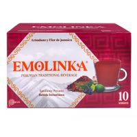Bebida Instantánea EMOLINKA Jamaica y Arándanos Caja 10un