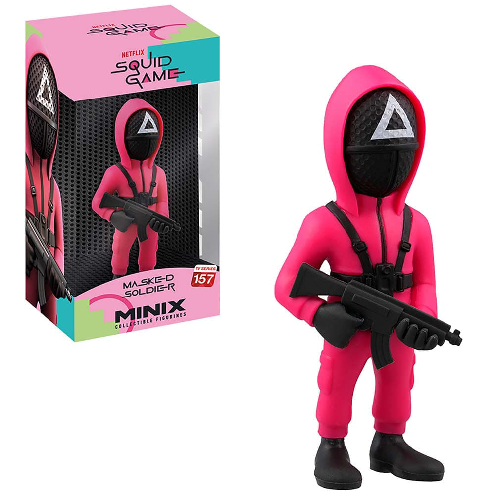 Figura coleccionable de Soldier Squid Game MINIX 12cm