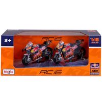 Moto Colecciónable Redbull 1:18 BBURAGO 36402