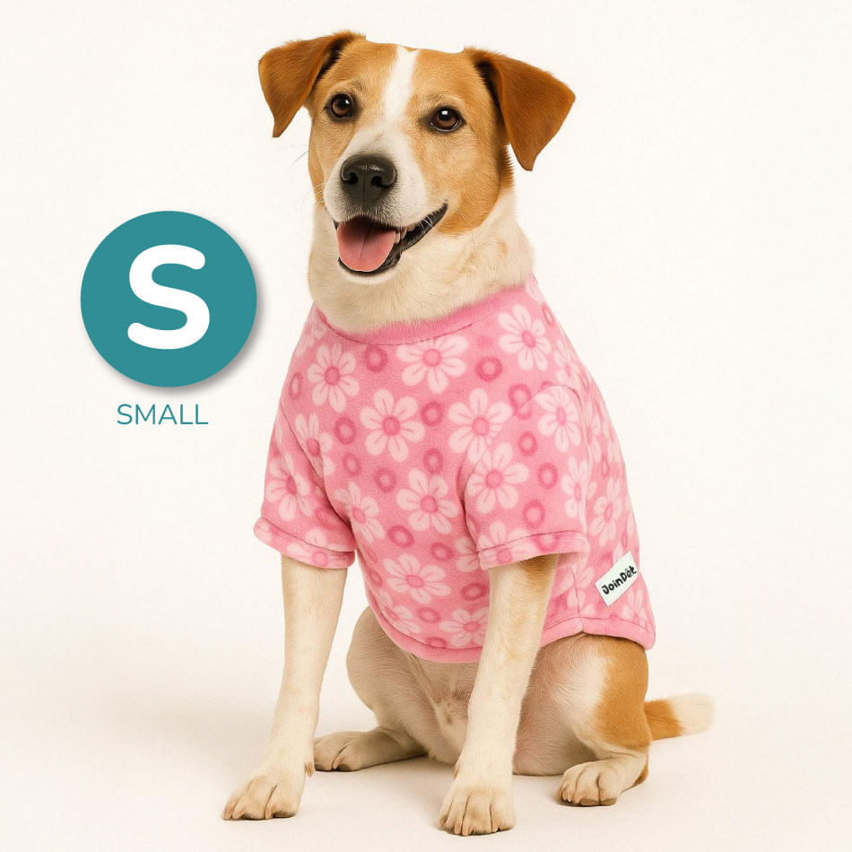 Polera Pink Flower - S