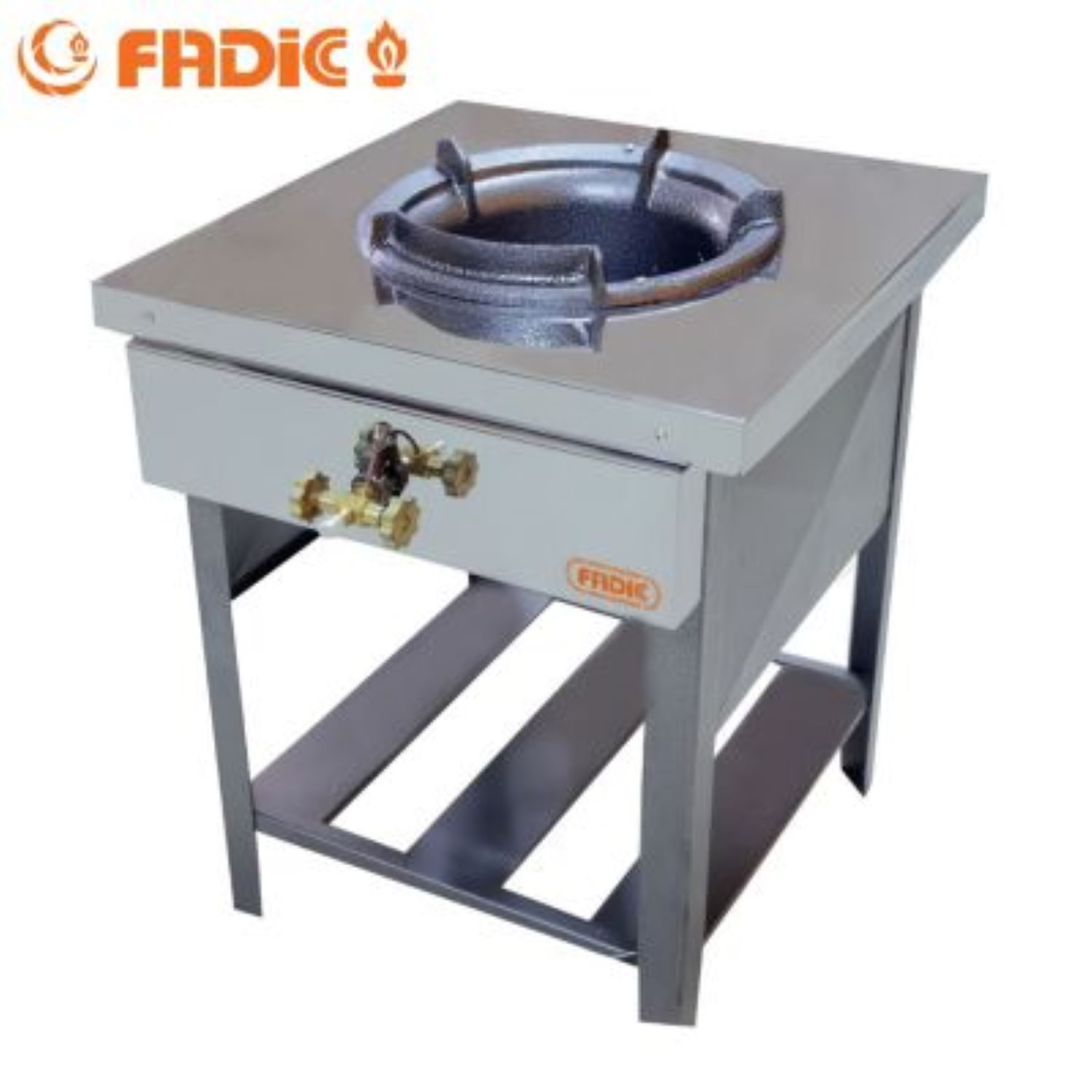 Cocina Semi Industrial Fadic 1 Hornilla Fogón con Regulador
