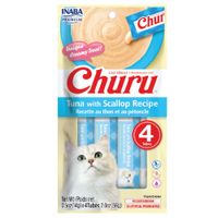 Snack para Gatos CHURU Atún con Vieira 1un Bolsa 56g