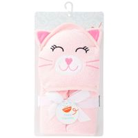 Toalla Capucha Gatito BABY EUREKA
