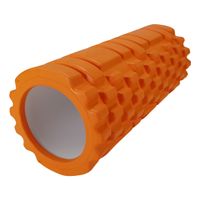 Rodillo Foam Roller 45 Cm Pilates Masaje Estimulacion Naranja
