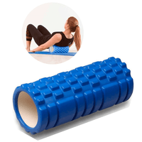 FOAM ROLLER RODILLO  45 CM  MASAJEADOR AZUL