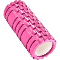 FOAM ROLLER 45 CM RODILLO MASAJEADOR ROSADO