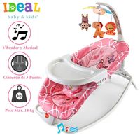 Silla Ideal Musical y Mecedora Ocean Rosado