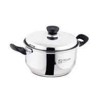 Olla Clásica 22cm Tapa de Acero Inoxidable-10116263
