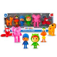 Set de Figuras Articulables Pocoyo y sus Amigos 6pcs POCOYOM-6