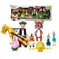 Set de Figuras Articulables La Granja de Zenón Caballo 9P