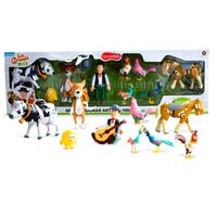 Set de Figuras Articulables La Granja de Zenón 10p GZM-10