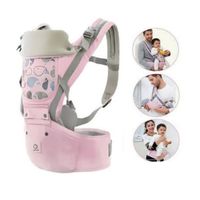 Canguro Para Bebé Ergonómico Ballena Alebao 3 en 1 Rosado