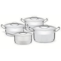 Set de Ollas Professional 8 piezas Acero Inoxidable Tramontina