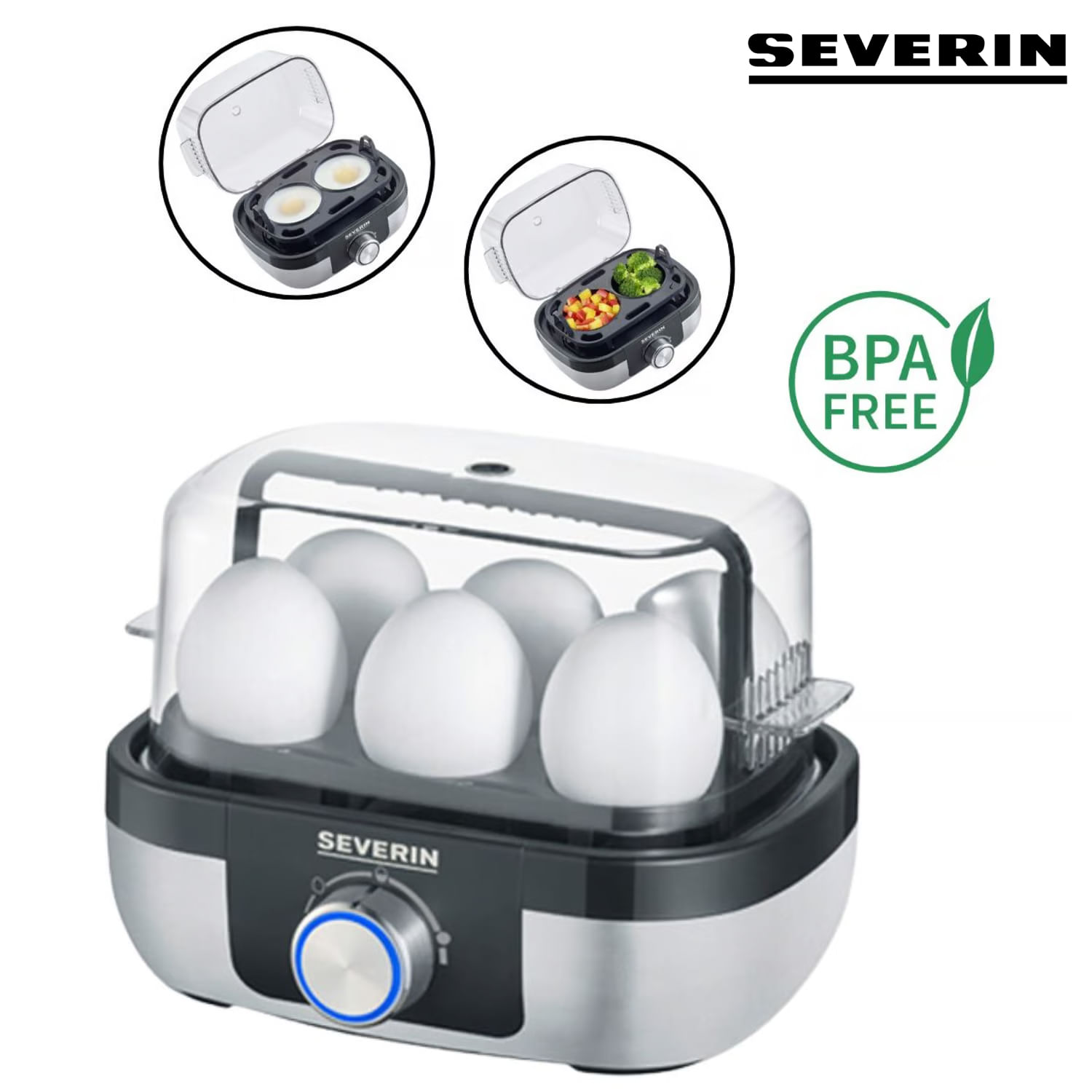 Hervidor De Huevos Severin EK 3169