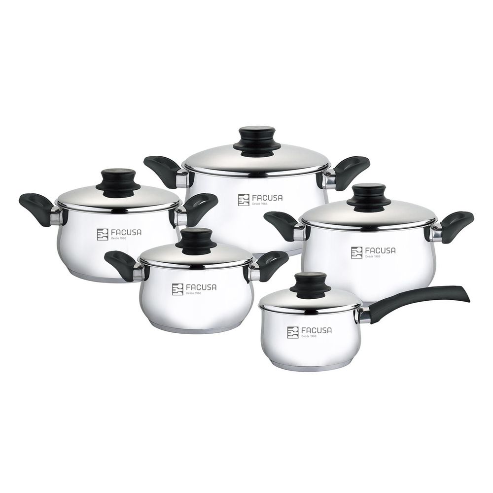Set Ollas Valencia Tapa de Acero - 10286441 (JYA)