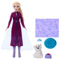 Set De Juego Disney Frozen Elsa Con Oso Bebé