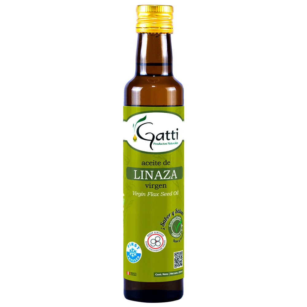Aceite de Linaza GATTI Extra Virgen Botella 250ml