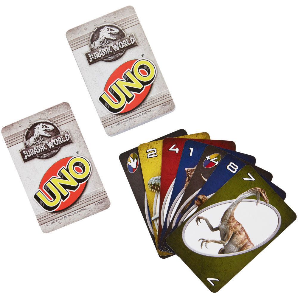 Jurassic World Cartas Uno