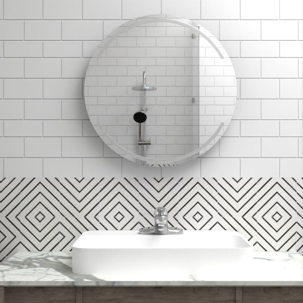 Espejo de baño Dallas Ovalado