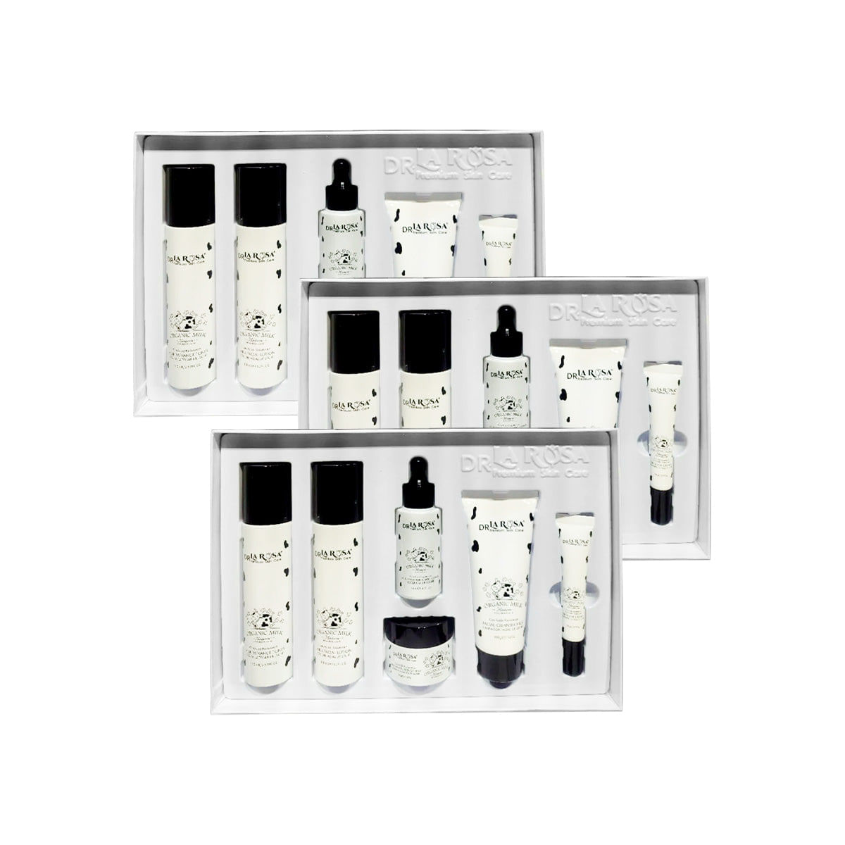 Set Skin Care Premiun De Leche 6 Piezas Dr La Rosa 3 Und