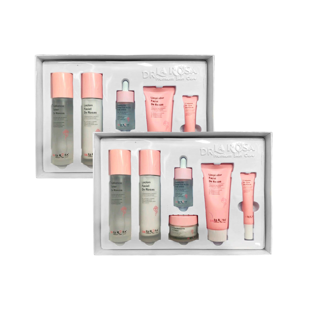 Set Skin Care Premiun De Rosas 6 Piezas Dr La Rosa 2 Und