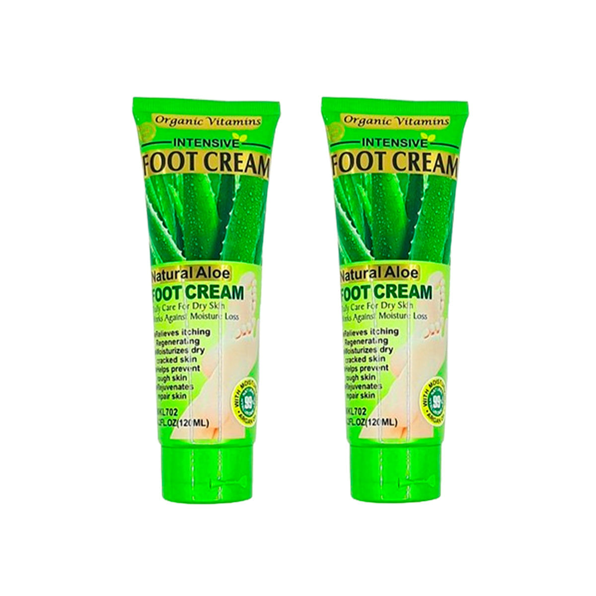 Crema Para Pies Aloe Vera 120ml Fruit Of The Wokali 2 Und