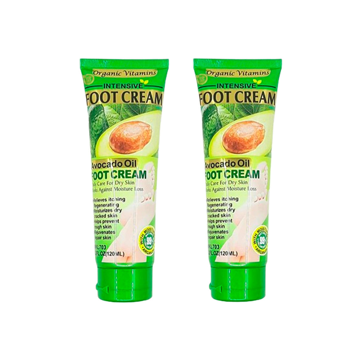 Crema Para Pies Aguacate 120ml Fruit Of The Wokali 2 Und
