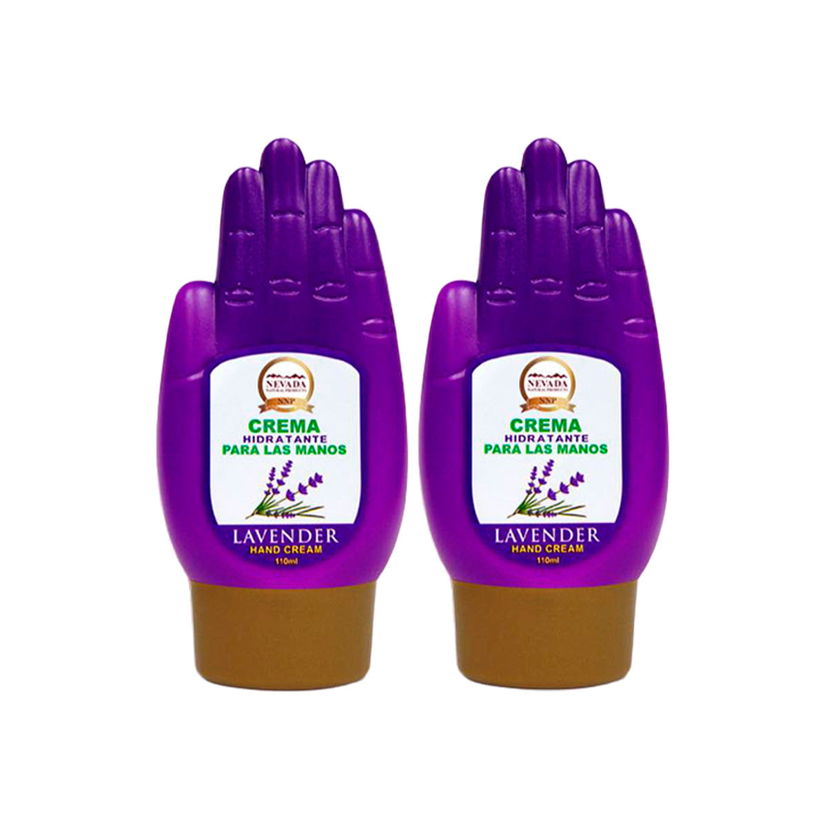 Crema De Manos Hidratante Lavanda 120ml Nevada 2 Und