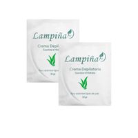 Crema Depiladora 30gr Lampiña 2 Und