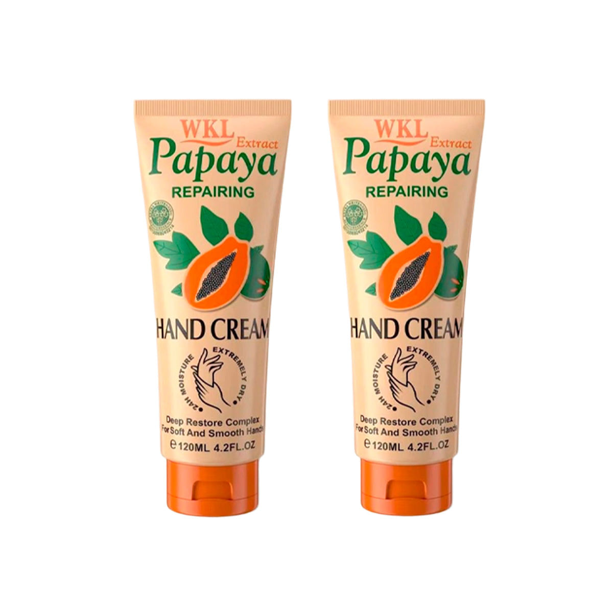 Crema Para Manos De Papaya 120ml Fruit Of The Wokali 2 Und